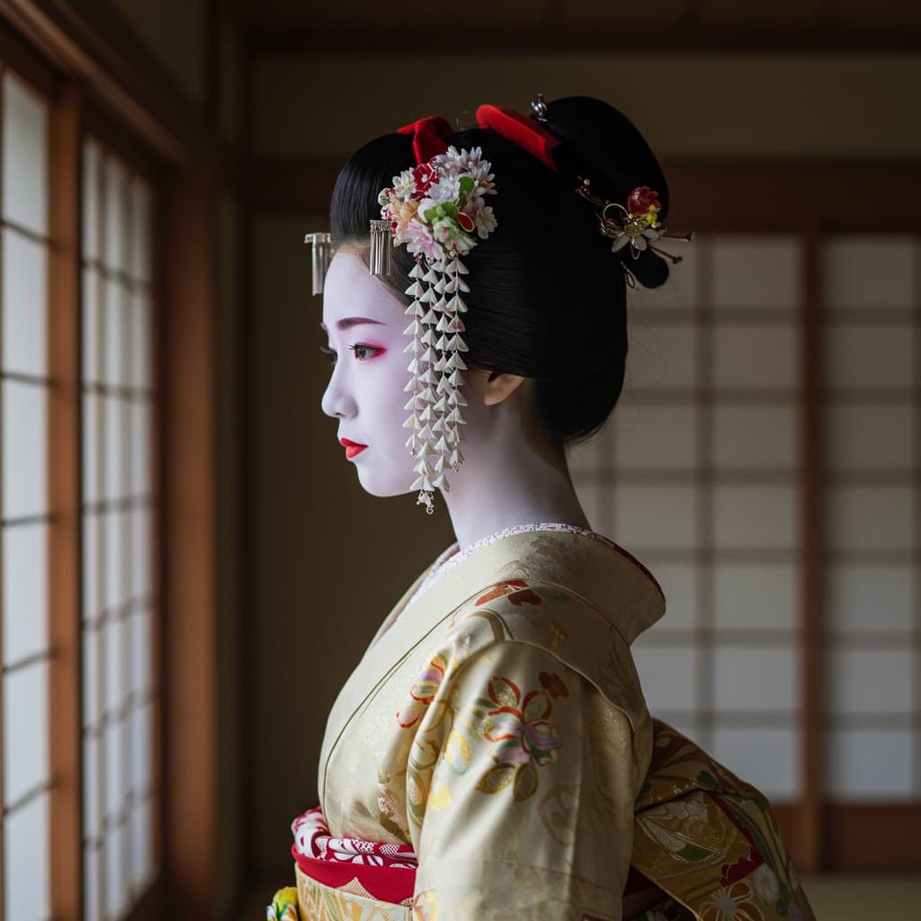 The Geisha's Coiffure: A Deep Dive into Japanese Hair Artistry and Elegance