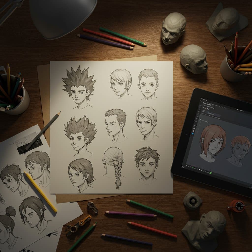 Hairstyles in Animation: The Art of Character Design | A Stylist's Deep Dive