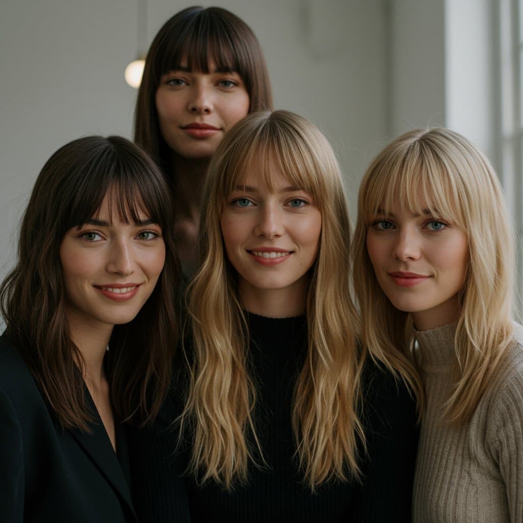 A Stylist's Guide to Different Types of Bangs: Find Your Perfect Fringe | Blunt, Curtain, Wispy & More
