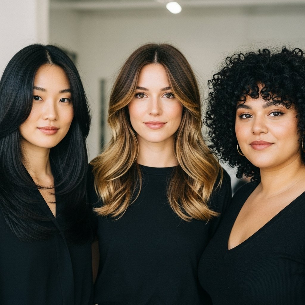 Diverse-Women-With-Butterfly-Haircuts