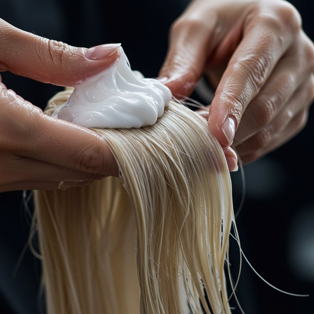 Luxurious Hair Treatment Application