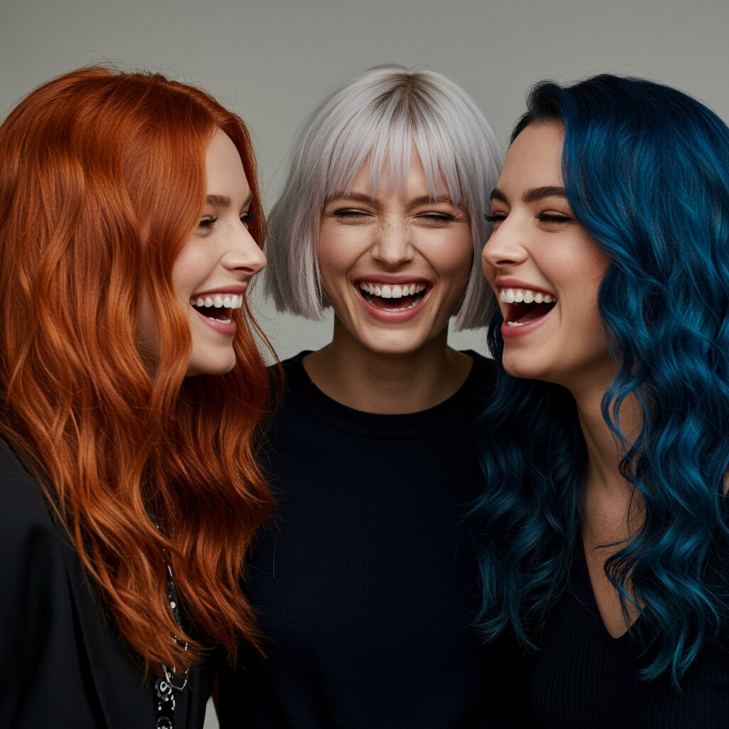 Diverse-Women-Vibrant-Hair-Colors
