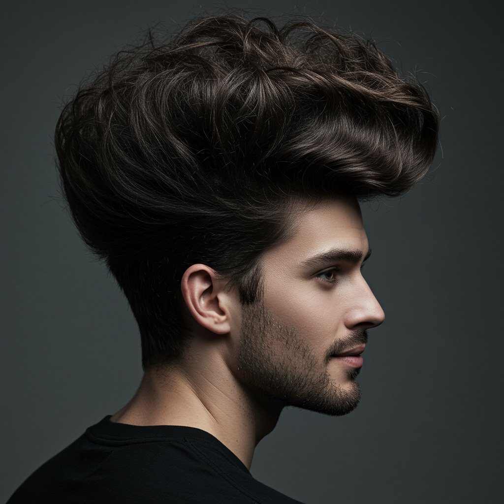 Matte Finish Voluminous Hair