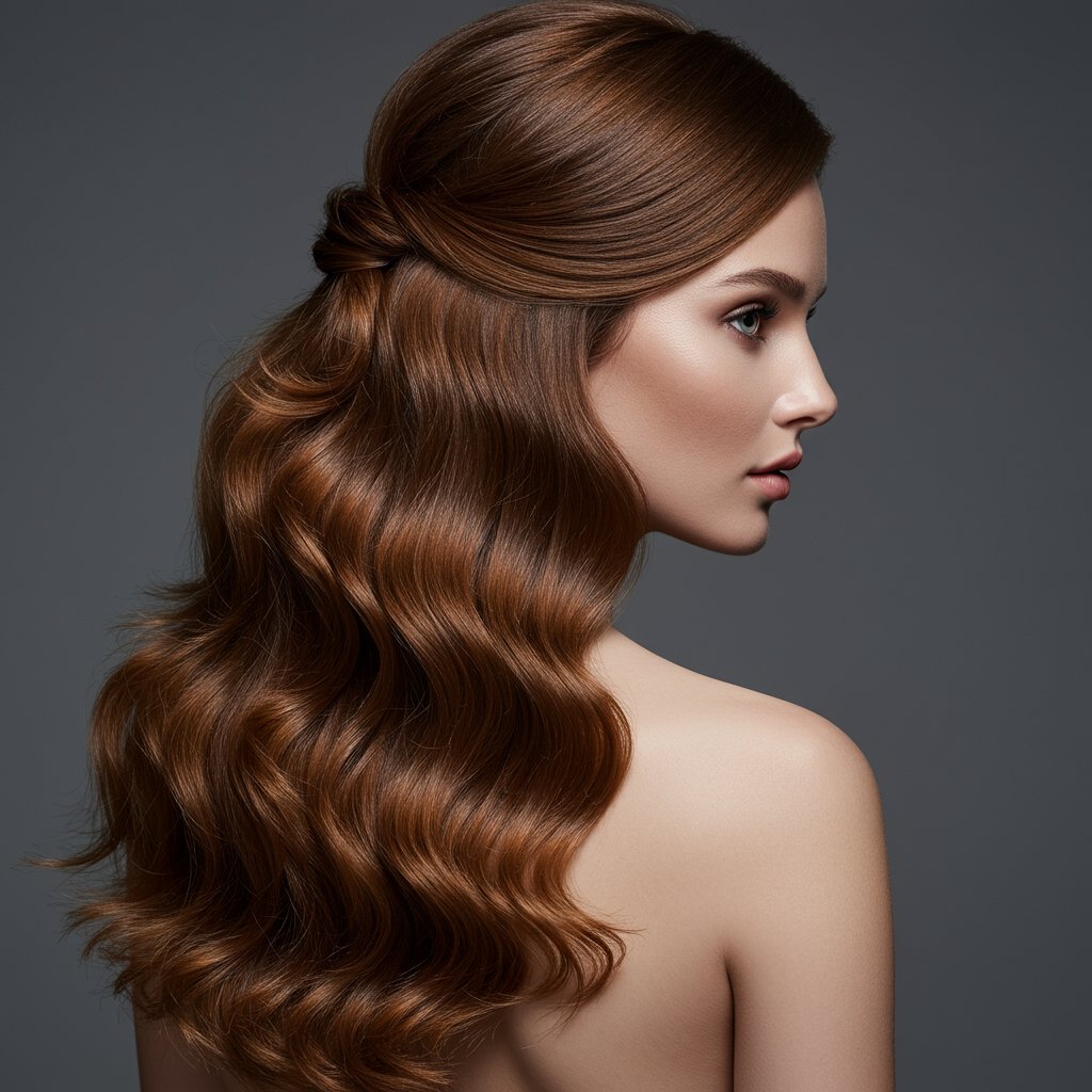 Classic-Half-Up-Hairstyle-Editorial