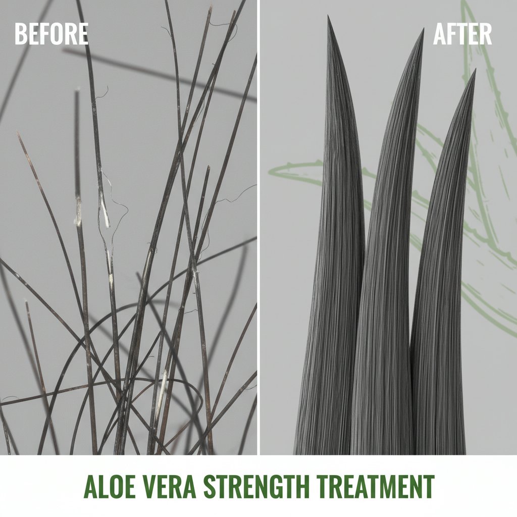 Reduced Hair Breakage