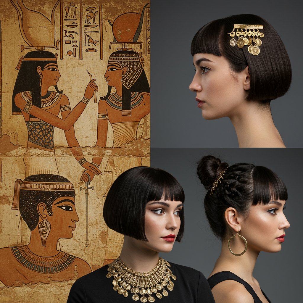 Stylized-Collage-Of-Ancient-And-Modern-Egyptian-Hairstyles
