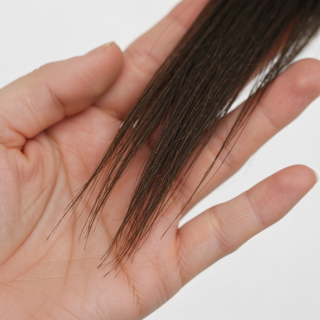 Dry Brittle Ends Contrast