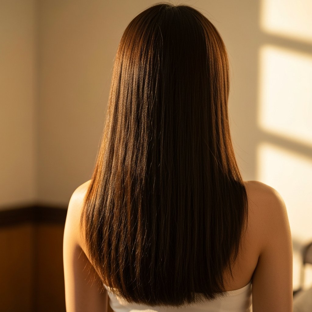 Glossy Hair Reflection