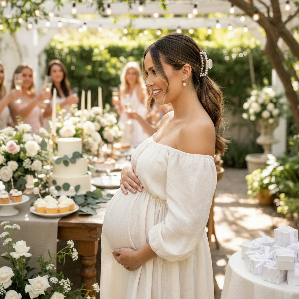 Simple and Chic Low Ponytail