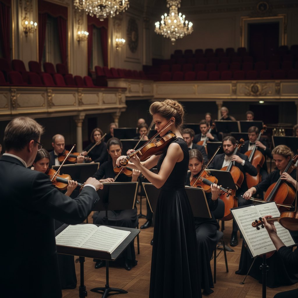 Classical Musician's Bun