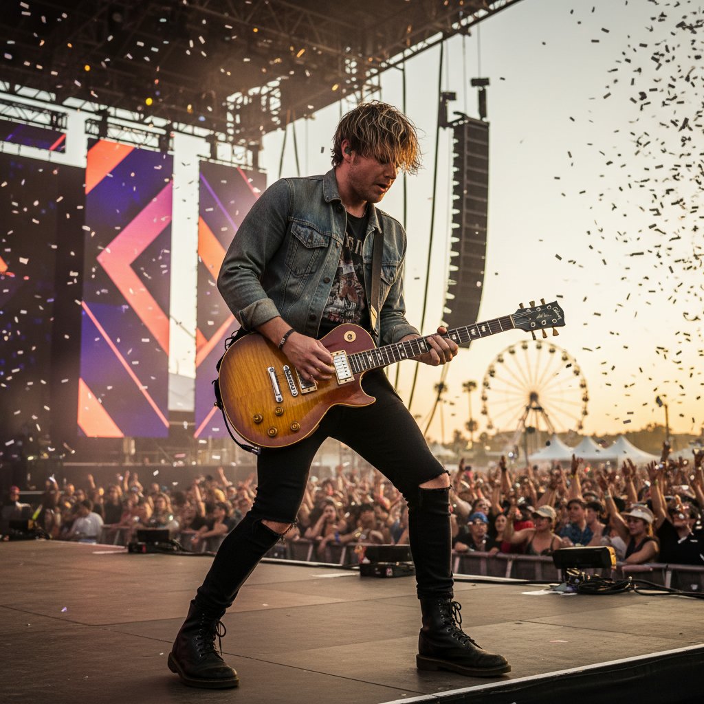 Indie Artist's Tousled Look
