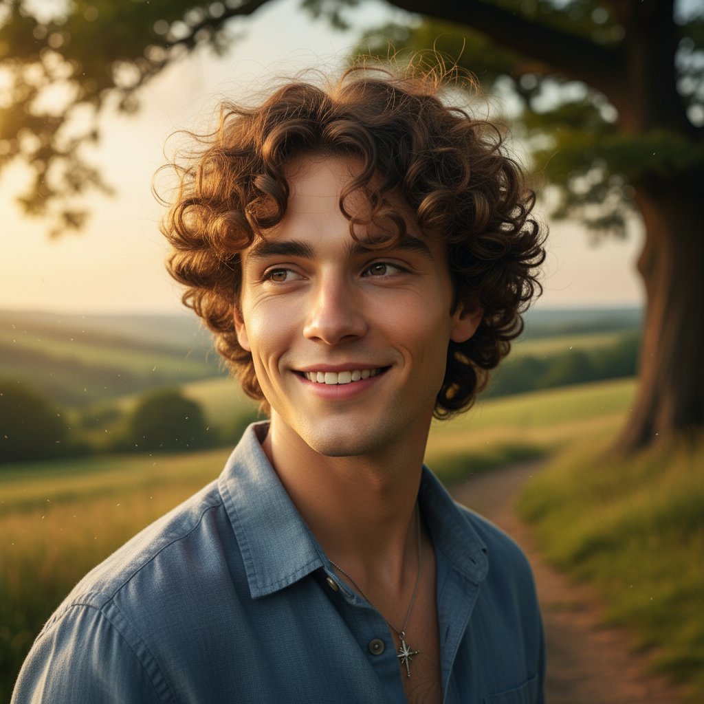 The Playful Curls with a Twist