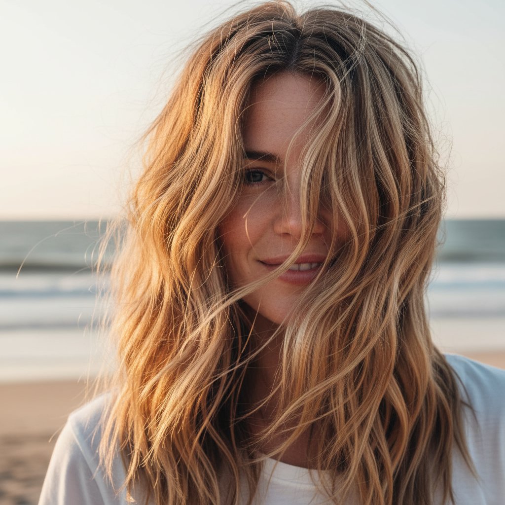 Tousled Waves for Layered Hair