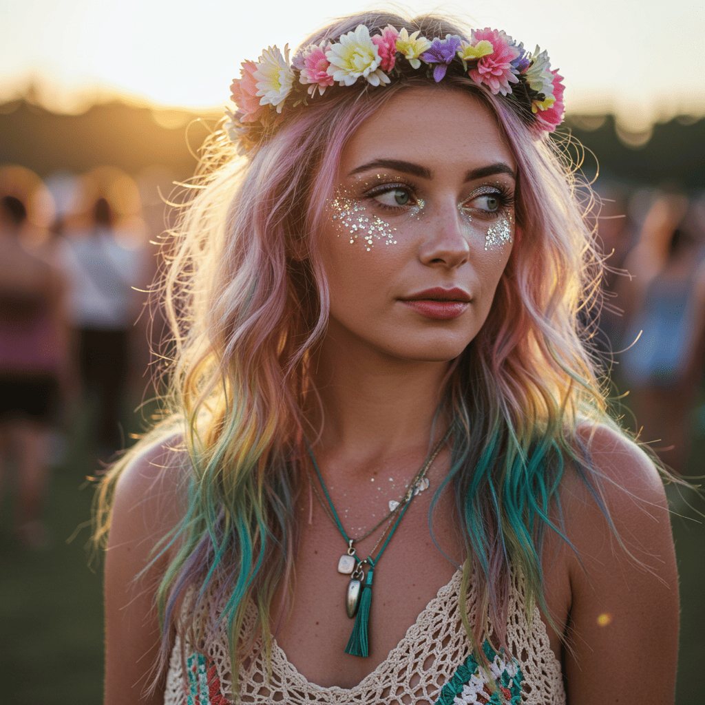 Beach Waves Festival Style