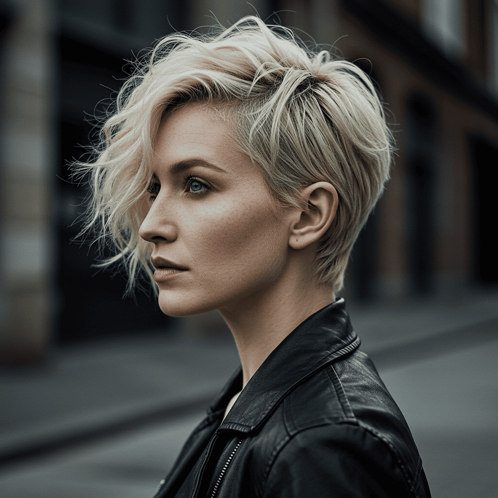 Beach Waves Pixie Length Style
