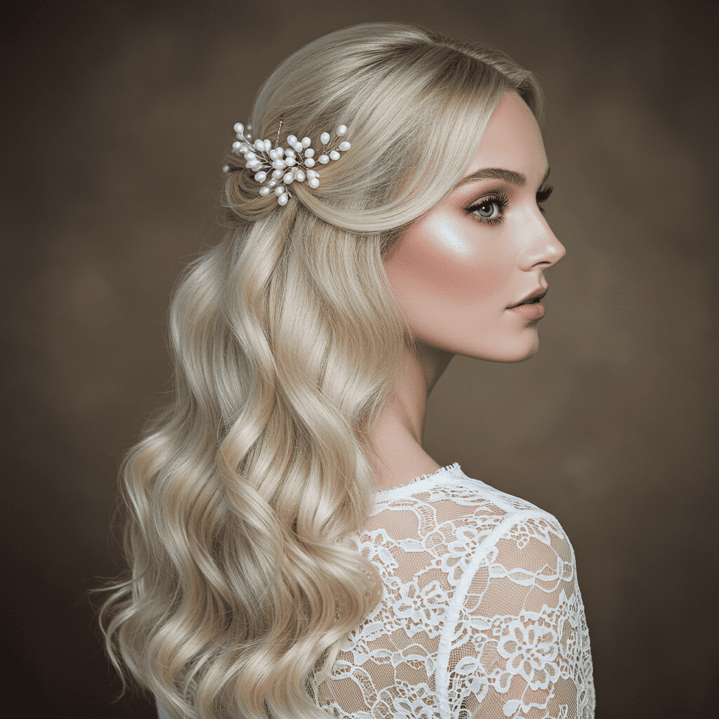 Fairy Waves Bridal Style