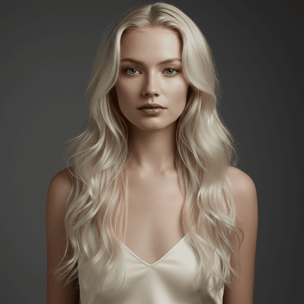Fairy Waves Long Blonde Style