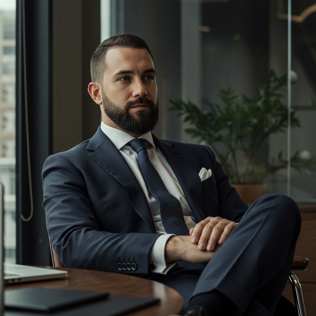 Classic-Gentleman-With-Crew-Cut-And-Short-Beard