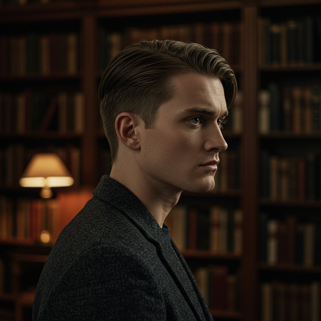 Man-With-Long-Face-Classic-Side-Part-Haircut