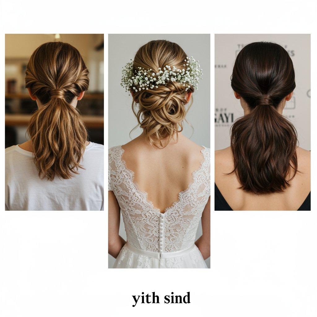 Versatile Half Up Hairstyles Split Screen
