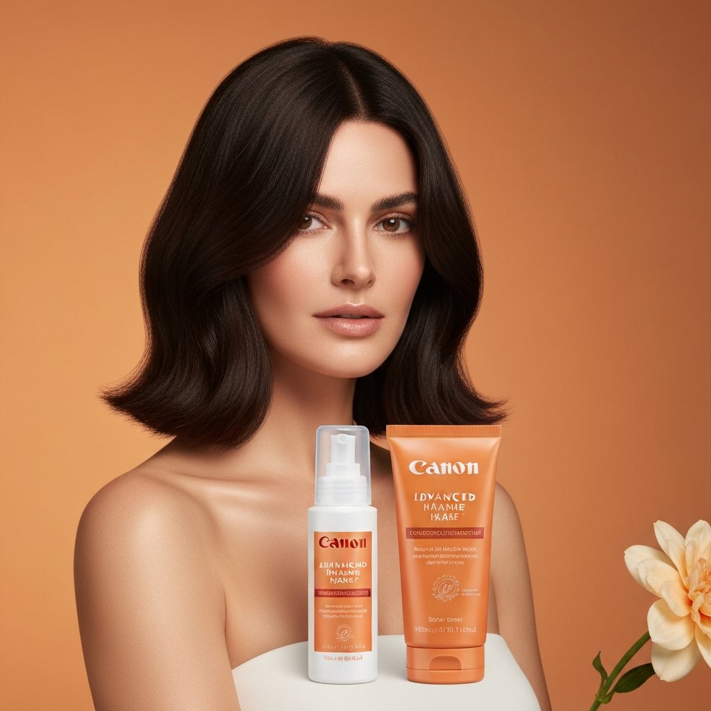 Healthy Hair Texture Macro