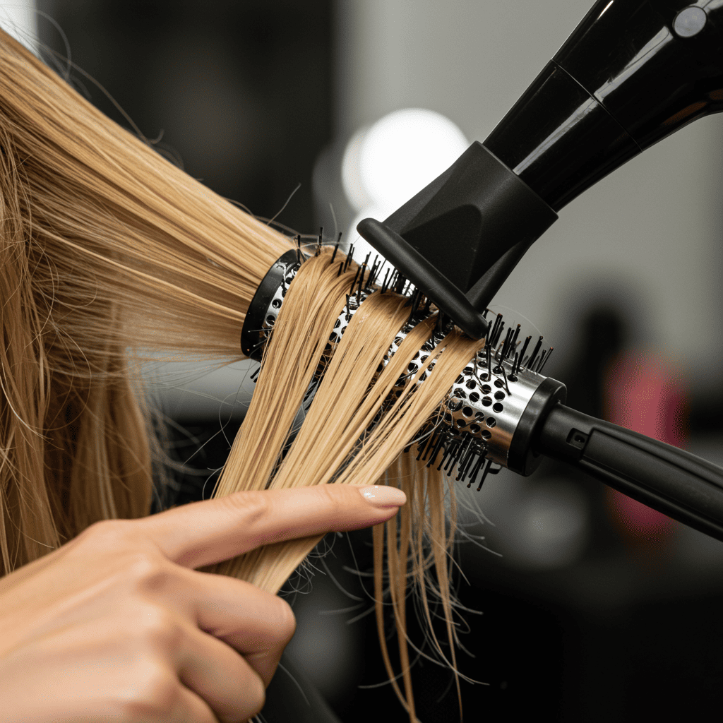 Blow Dry Waves Modern