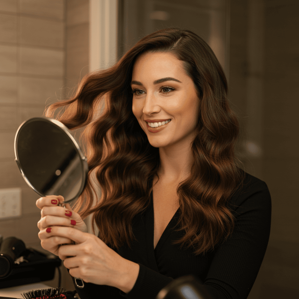 Blow Dry Waves Overnight