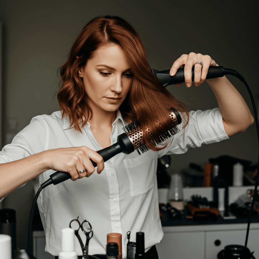 Blow Dry Waves Preparation