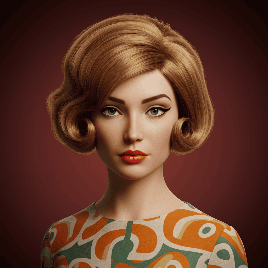 Flipped Bob Honey Brown