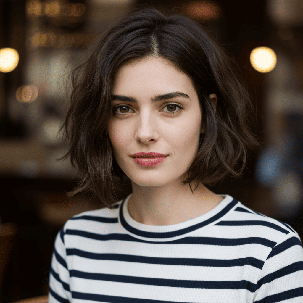 French Bob Classic Brunette