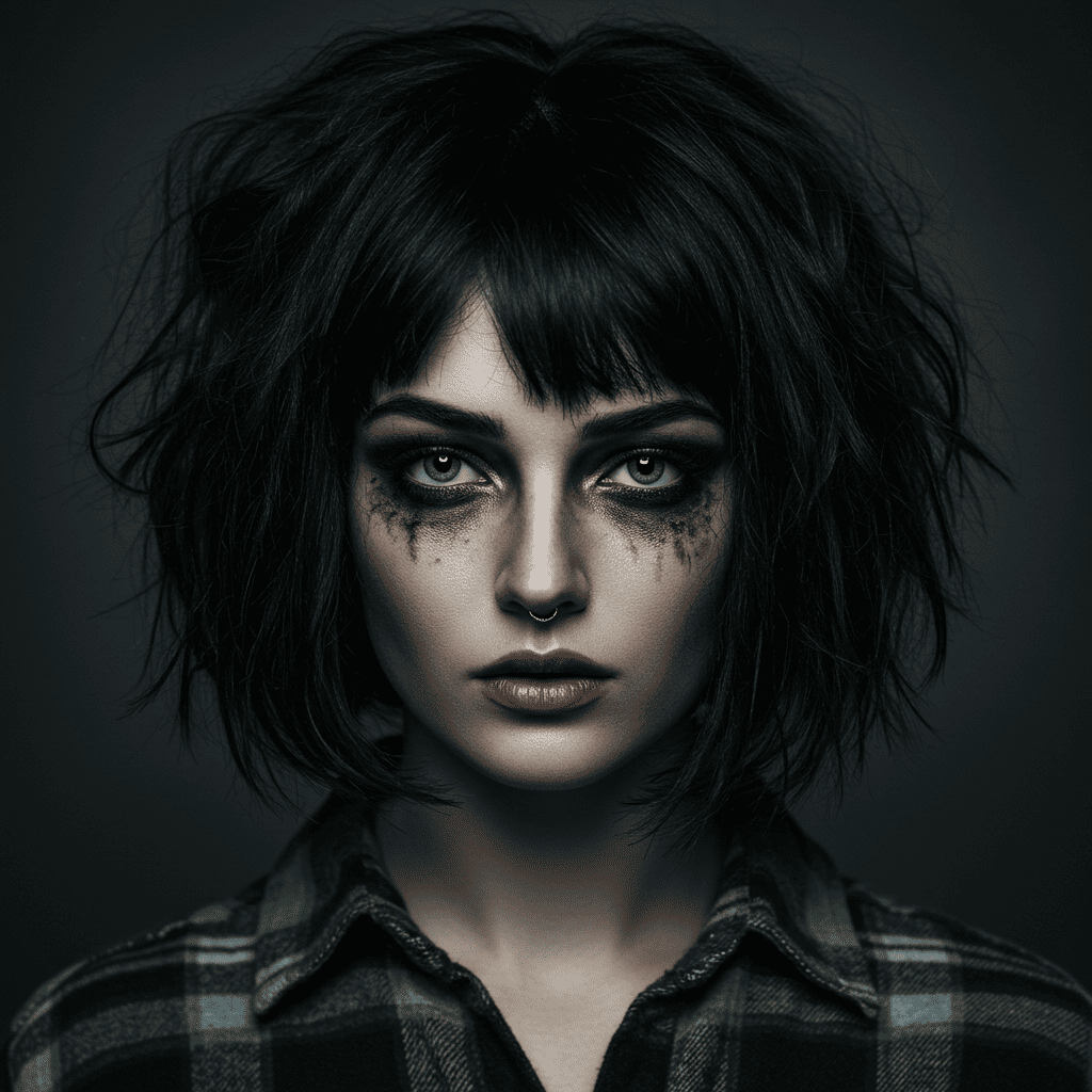 Grunge Bob Green Tint