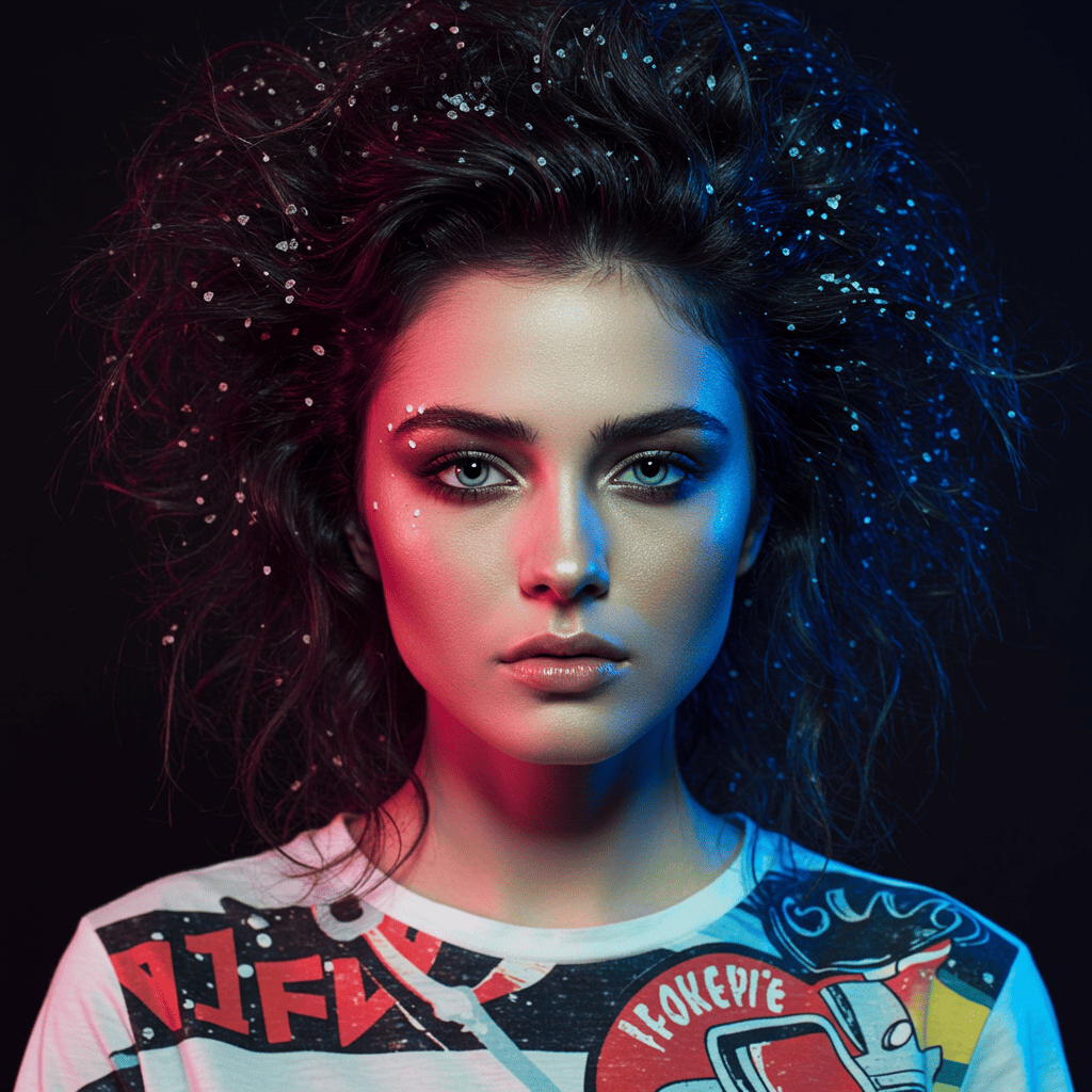 Messy Bob Rainbow Undertones