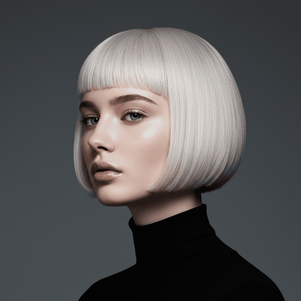 Micro Bob Platinum Blonde