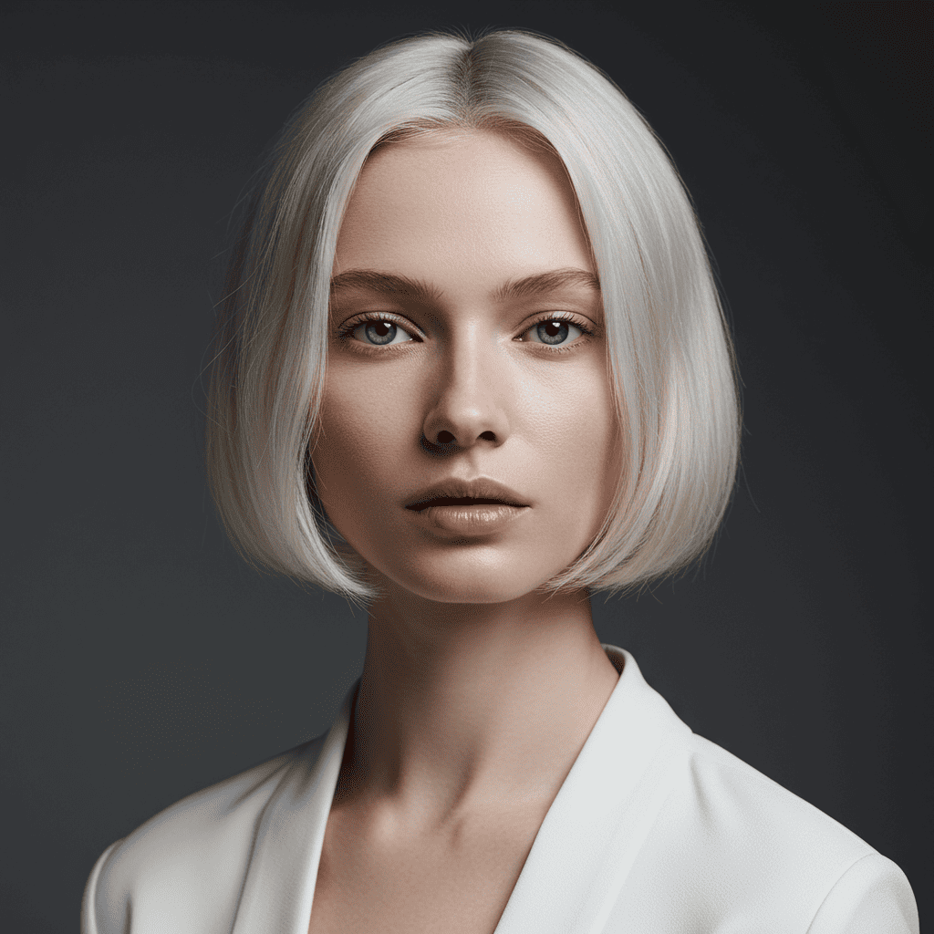 Minimalist Bob Nordic Blonde
