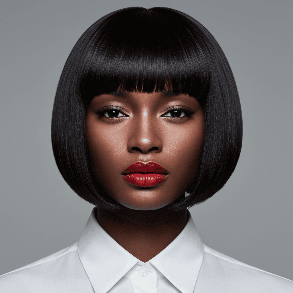One Length Bob Ebony
