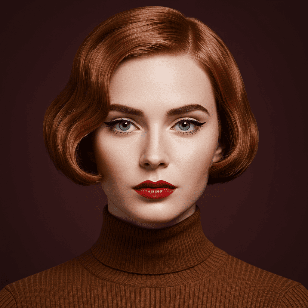 Pageboy Bob Copper Shine