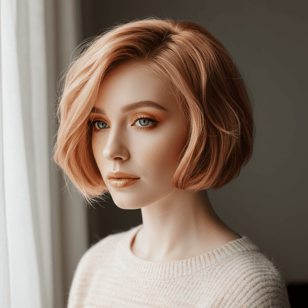 Soft Bob Strawberry Cream