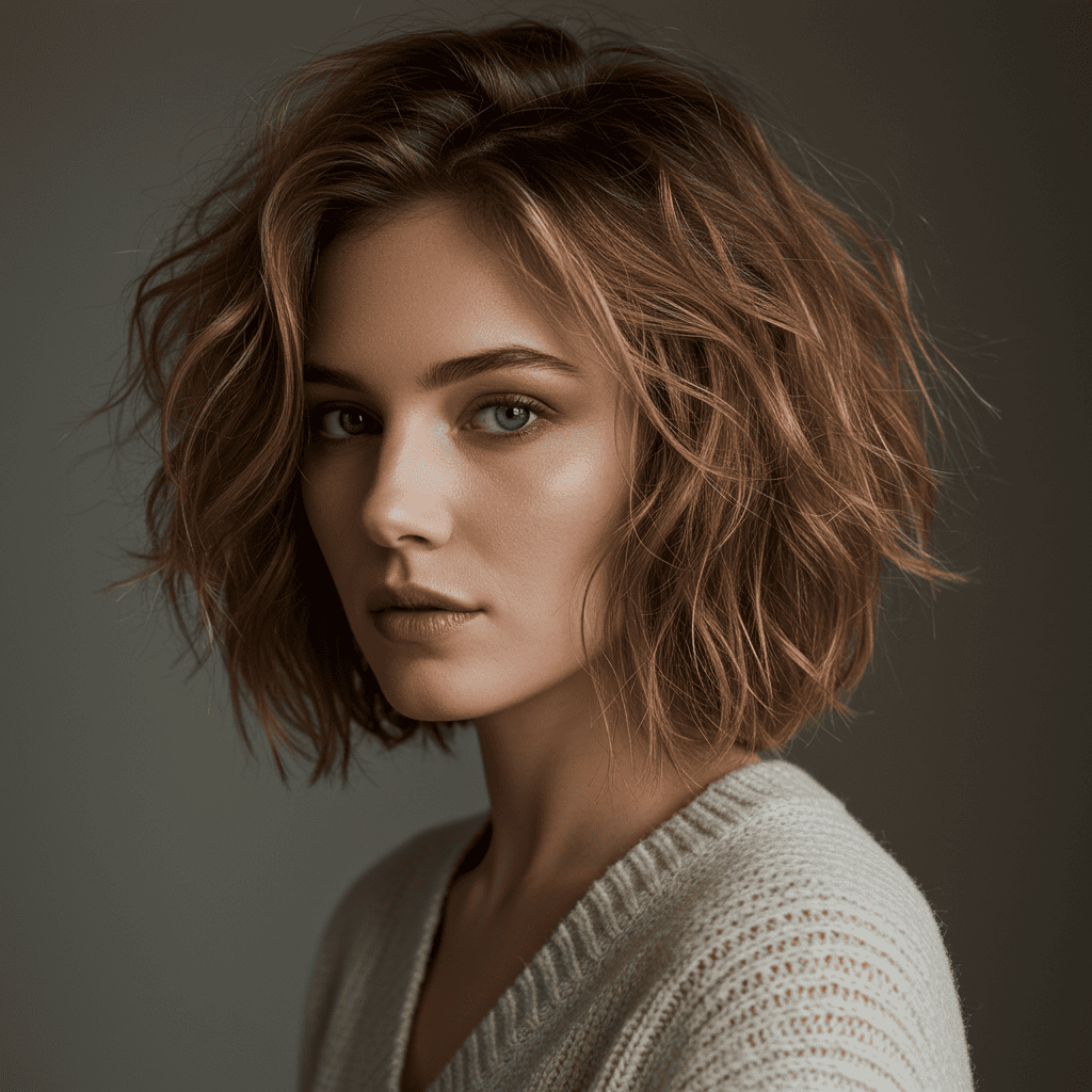 Tousled Bob Bronde