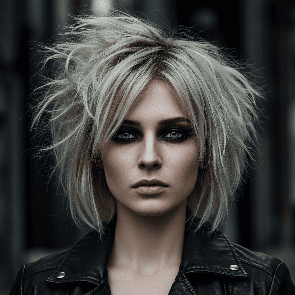 Wolf Bob Textured Blonde