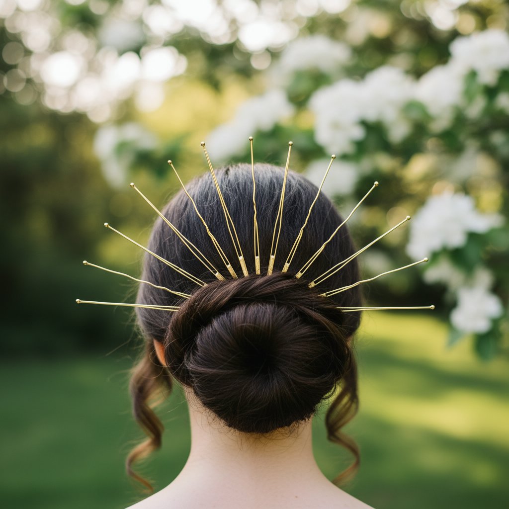 Sunburst Bobby Pin Crown