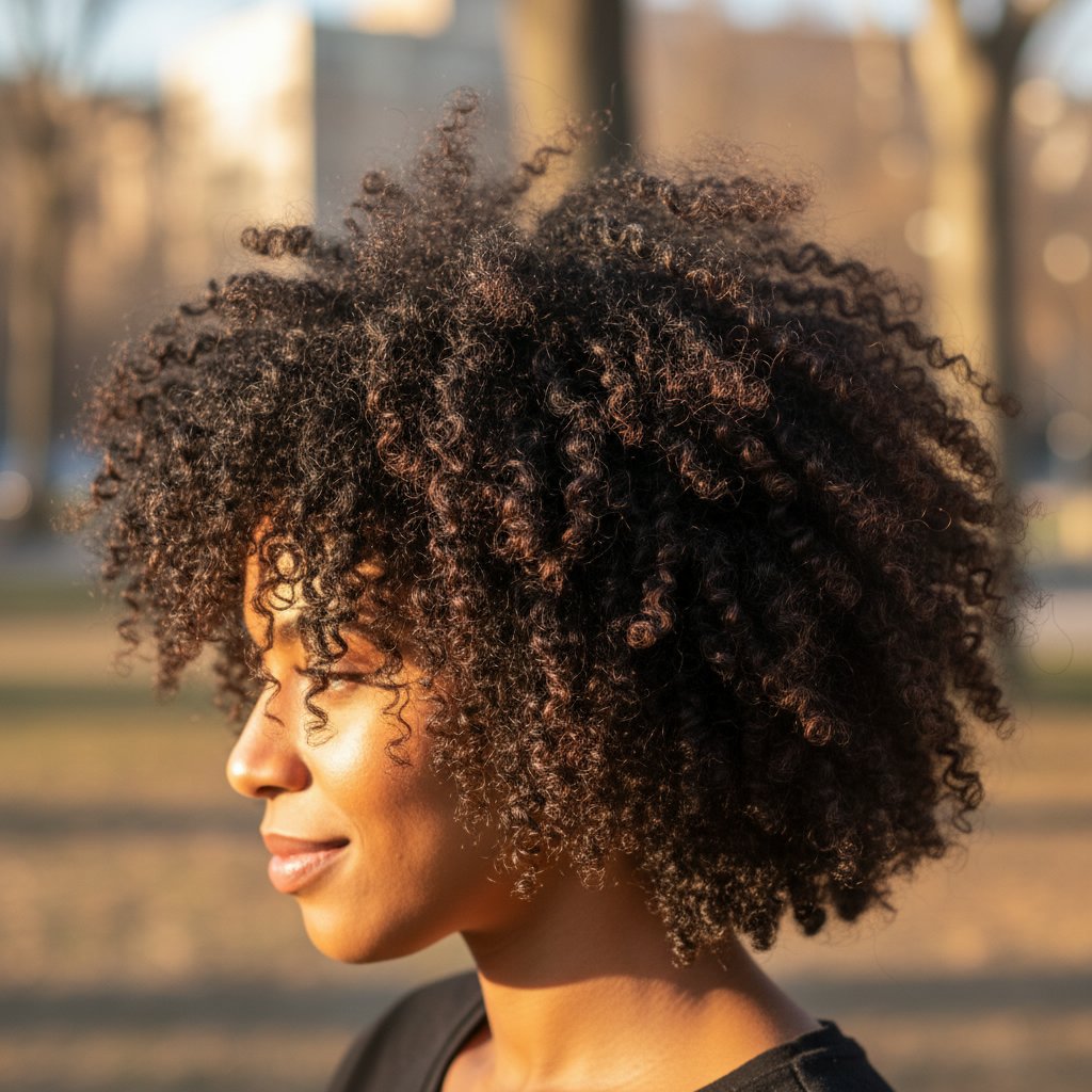 Short Hair Braid Out