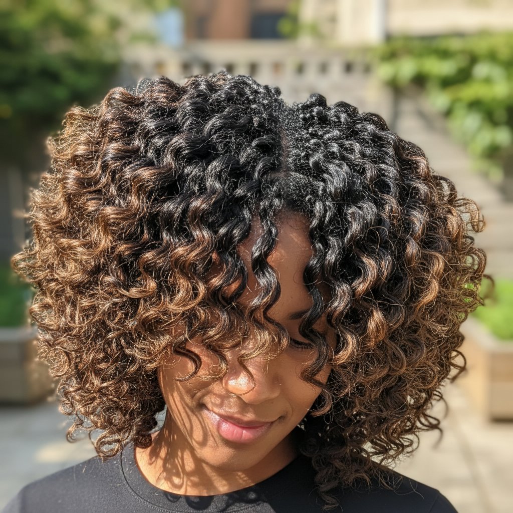 Chunky Braid Out