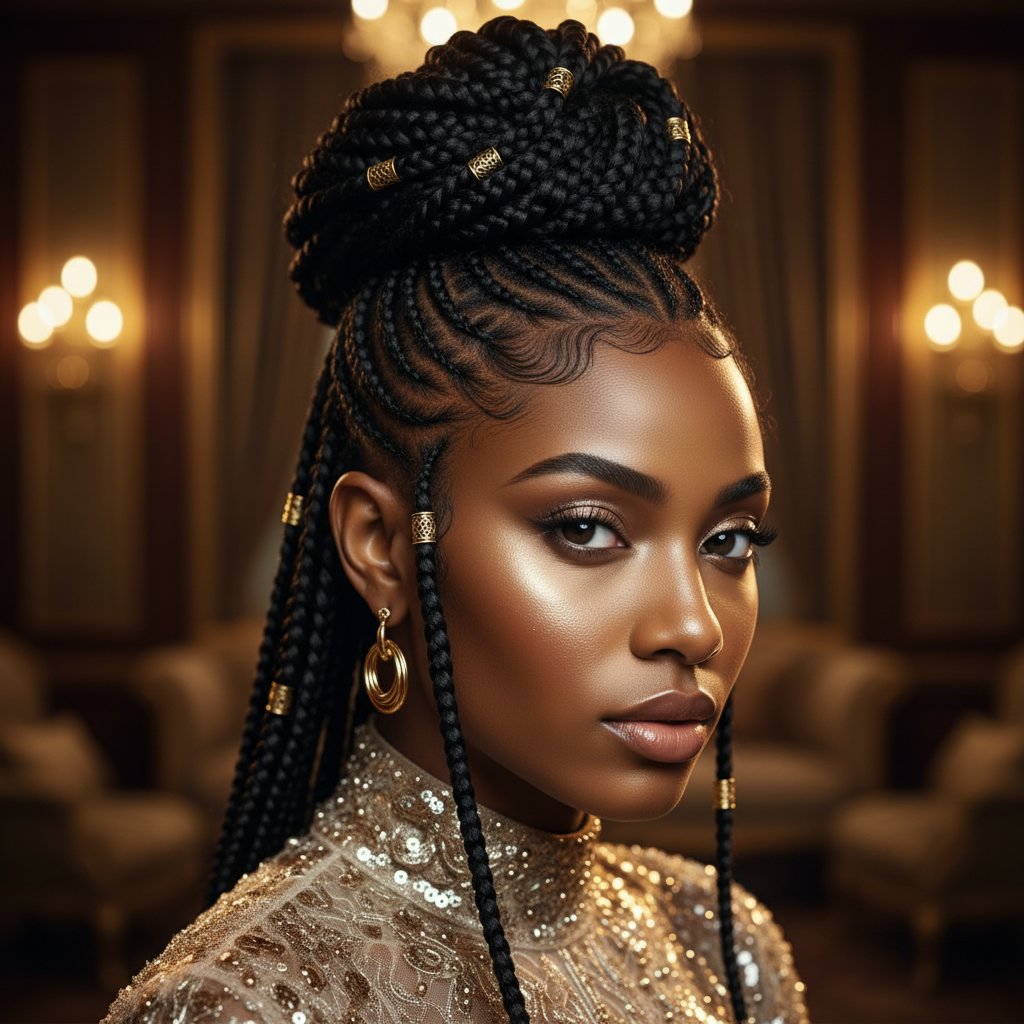 Ghana Braids Glamour