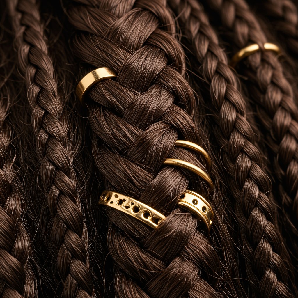 Macro-Shot-Of-Gold-Cuffs-In-Braids