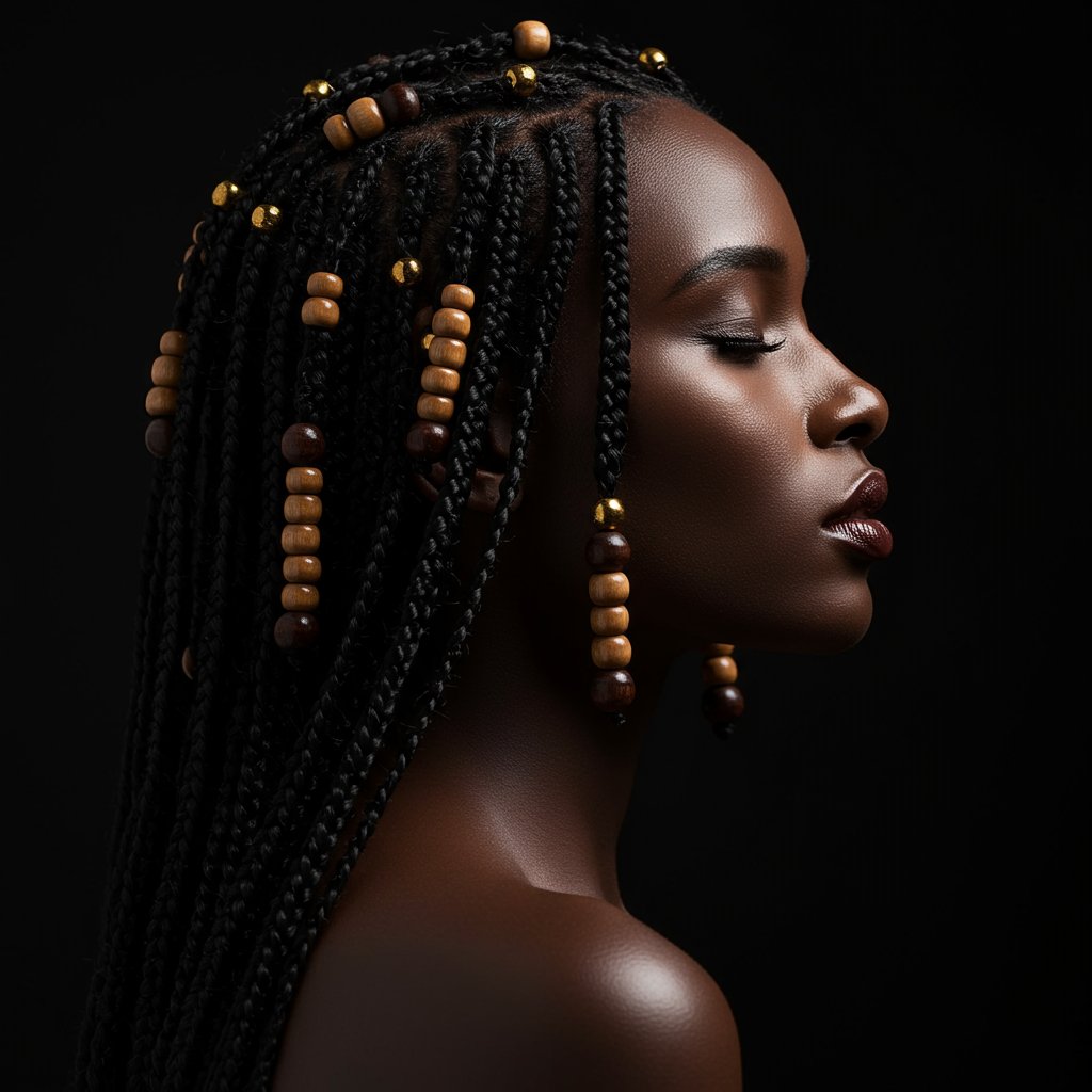 Black Woman With Fulani Braids