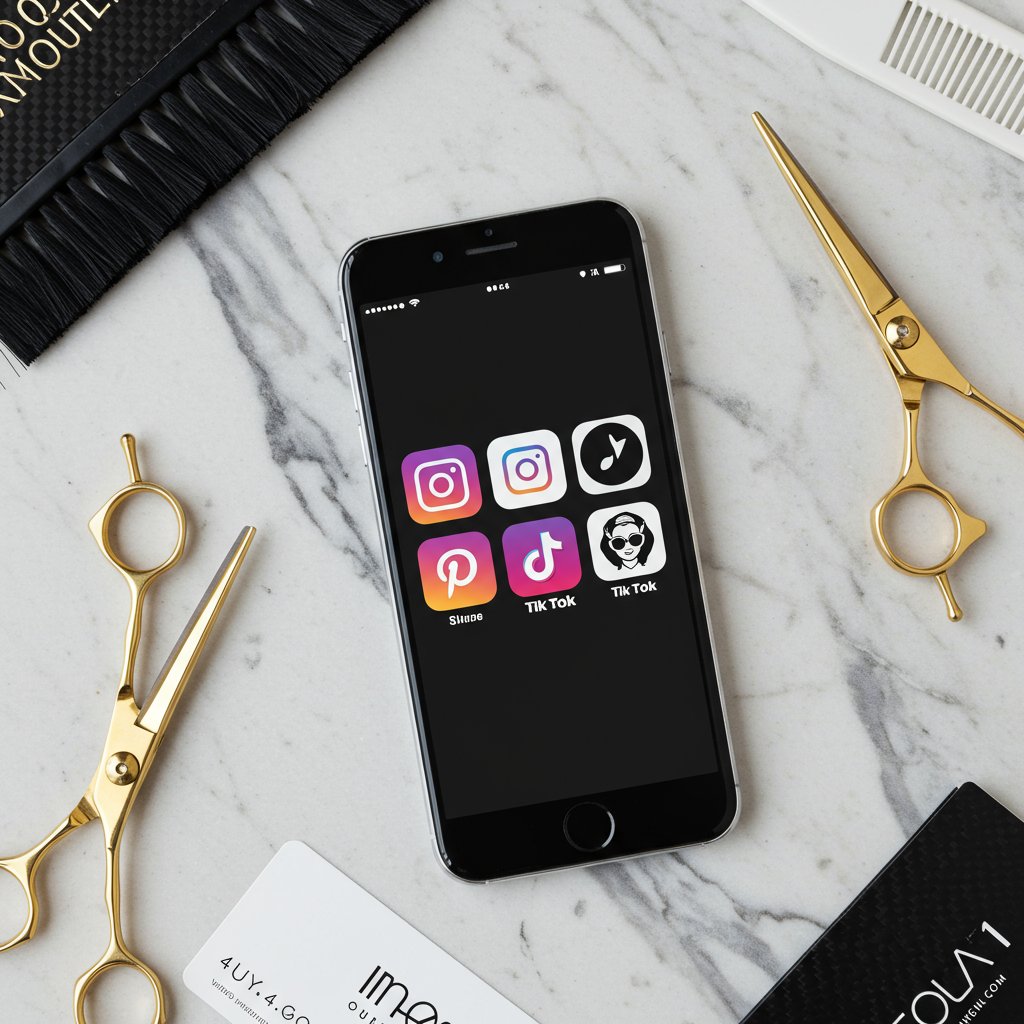 Social Media Platforms Flatlay