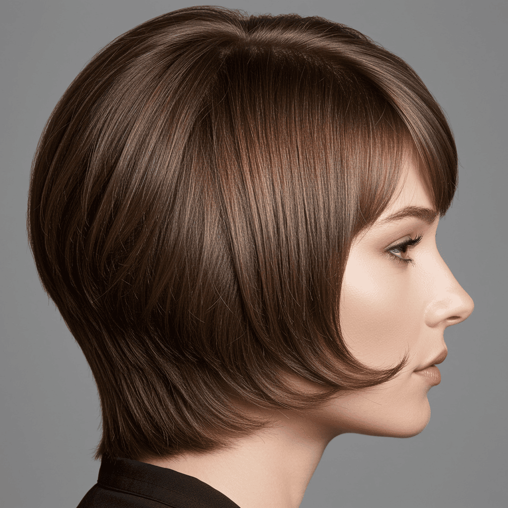 Butterfly Haircut Layer Detail