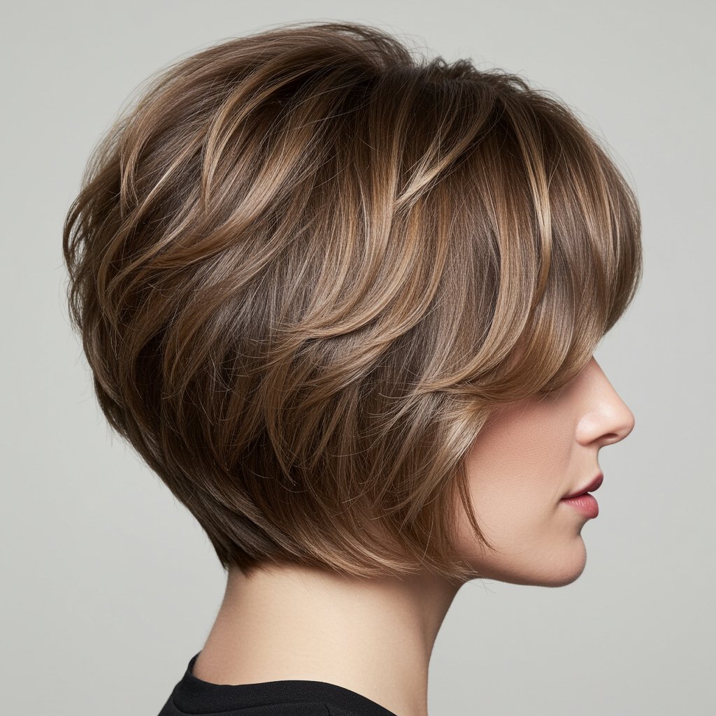 Butterfly Haircut Anatomy Layers