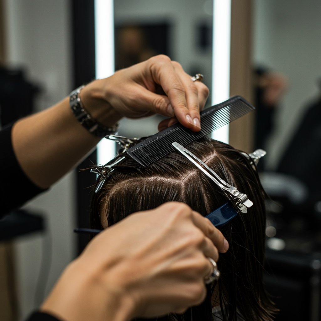 Stylist-Precision-Cutting-Butterfly-Layers