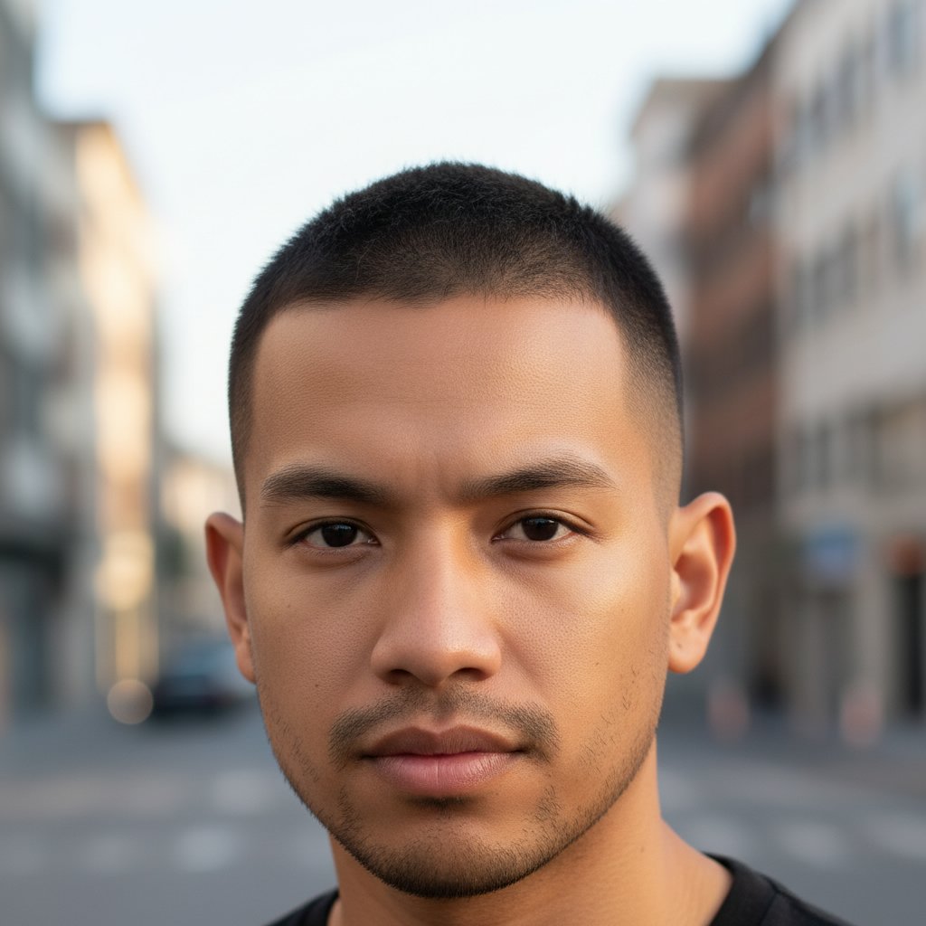 Buzz Cut with a Fade